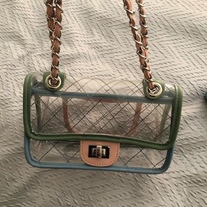 Clear PVC Crossbody Purse